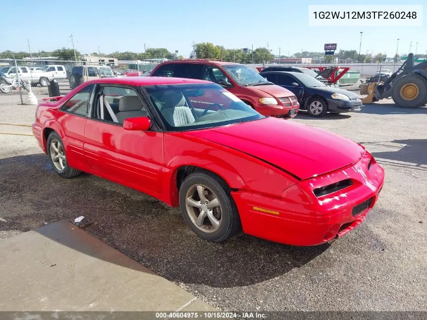 1996 Pontiac Grand Prix Se VIN: 1G2WJ12M3TF260248 Lot: 40604975