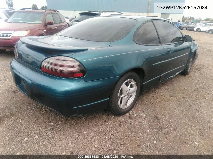 1G2WP12K52F157084 2002 Pontiac Grand Prix Gt