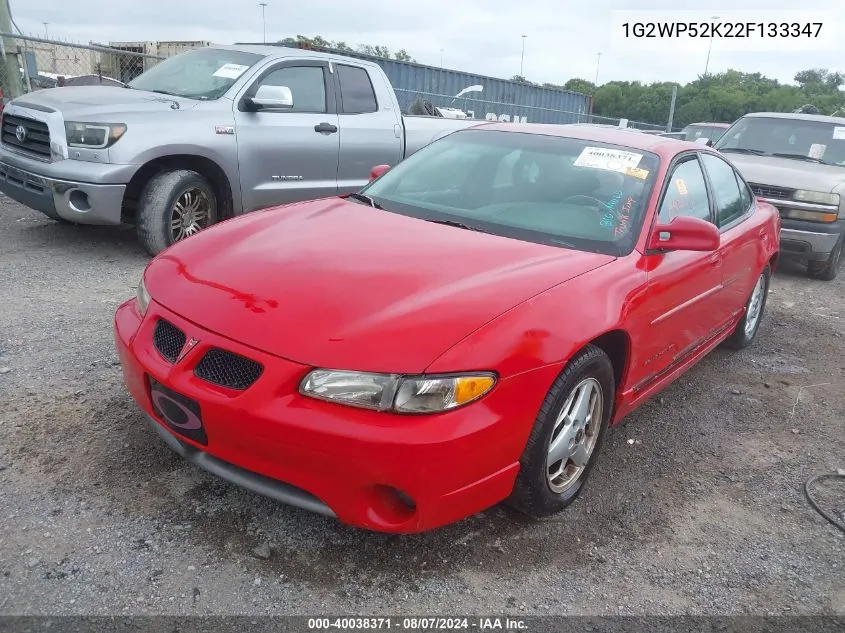 1G2WP52K22F133347 2002 Pontiac Grand Prix Gt