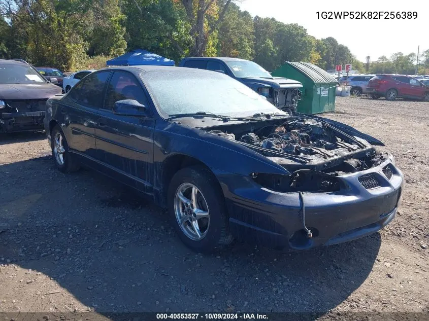 2002 Pontiac Grand Prix Gt VIN: 1G2WP52K82F256389 Lot: 40553527