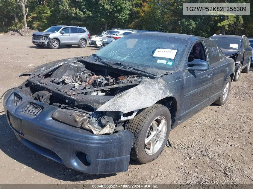 2002 Pontiac Grand Prix Gt VIN: 1G2WP52K82F256389 Lot: 40553527