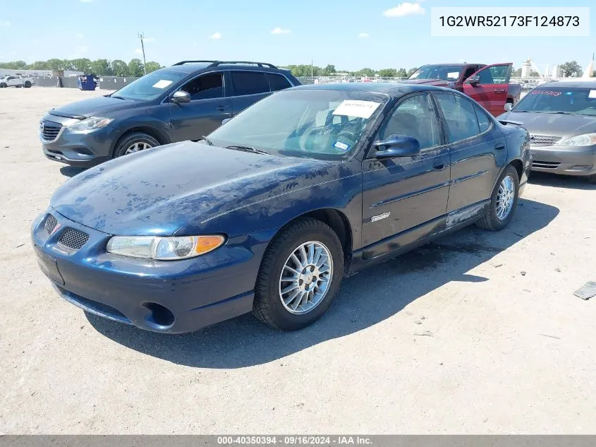 2003 Pontiac Grand Prix Gtp VIN: 1G2WR52173F124873 Lot: 40350394