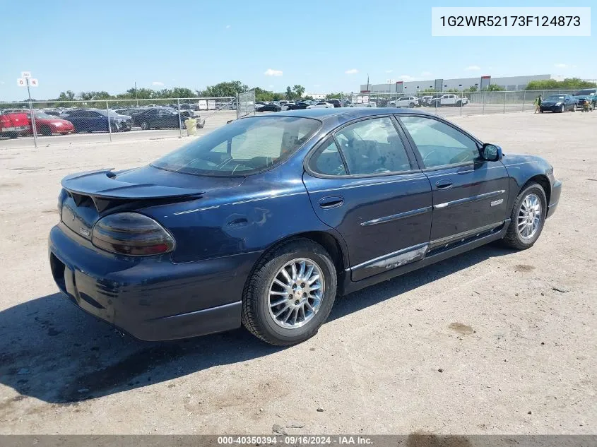 1G2WR52173F124873 2003 Pontiac Grand Prix Gtp