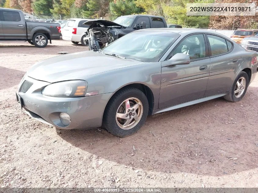 2004 Pontiac Grand Prix Gt2 VIN: 2G2WS522X41219871 Lot: 40689997