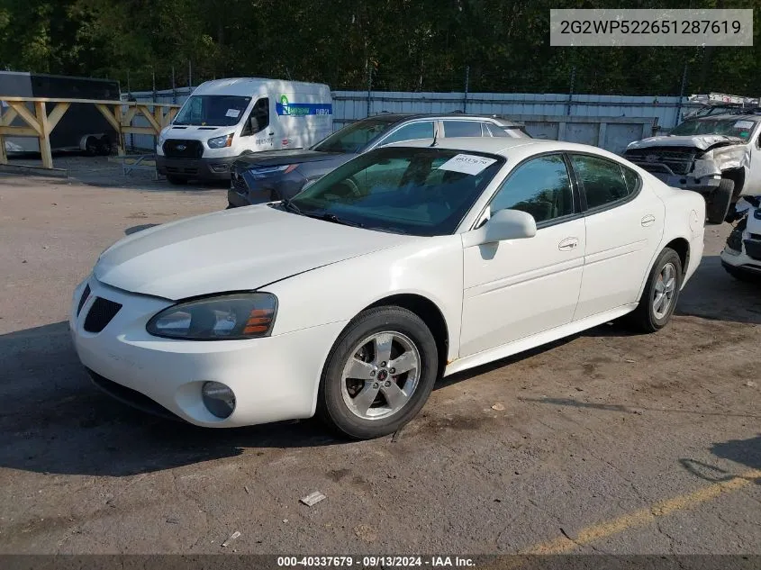 2G2WP522651287619 2005 Pontiac Grand Prix