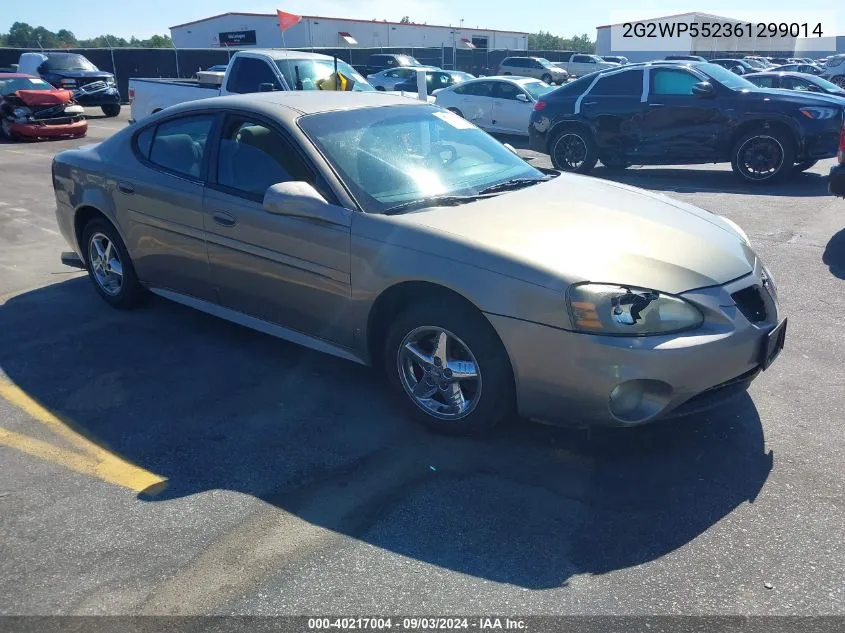 2006 Pontiac Grand Prix VIN: 2G2WP552361299014 Lot: 40217004