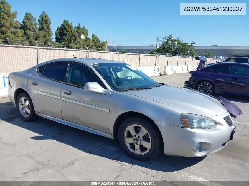 2G2WP582461239237 2006 Pontiac Grand Prix