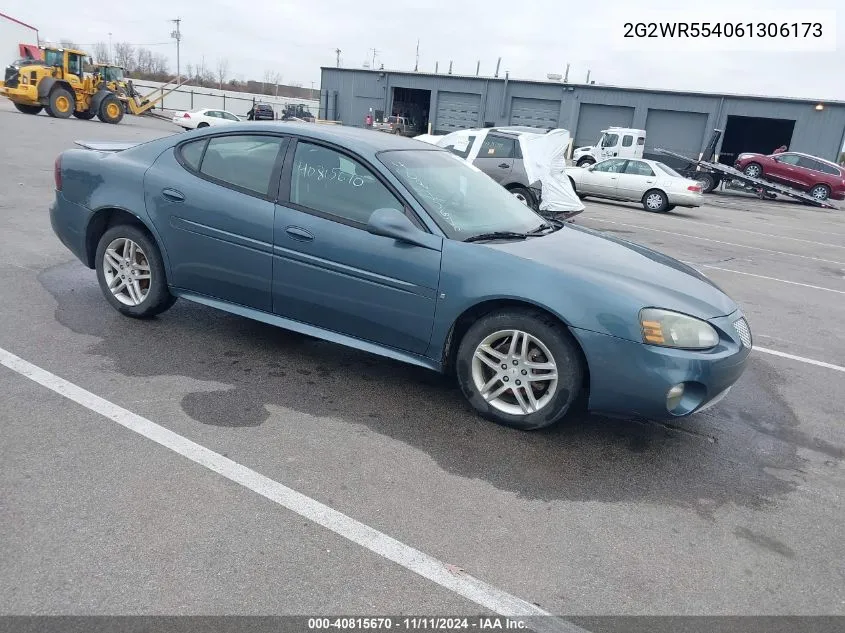 2006 Pontiac Grand Prix Gt VIN: 2G2WR554061306173 Lot: 40815670