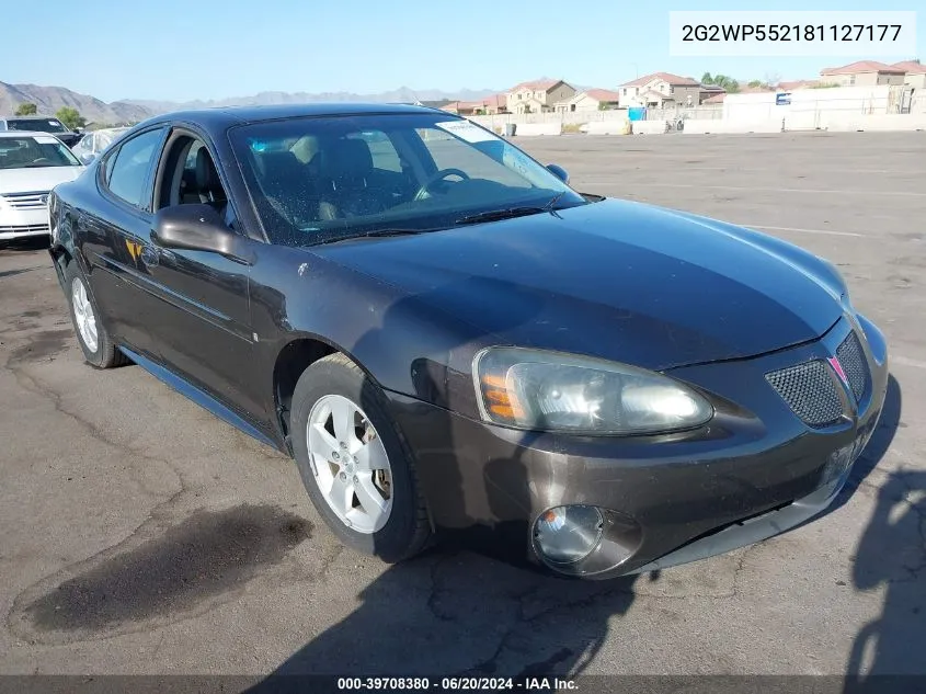 2G2WP552181127177 2008 Pontiac Grand Prix