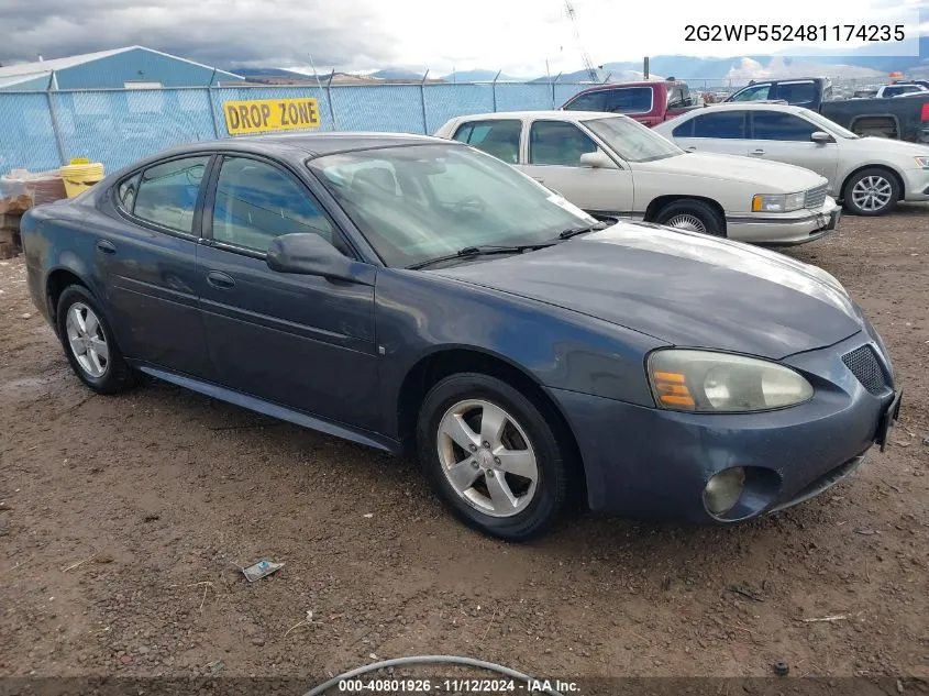 2G2WP552481174235 2008 Pontiac Grand Prix