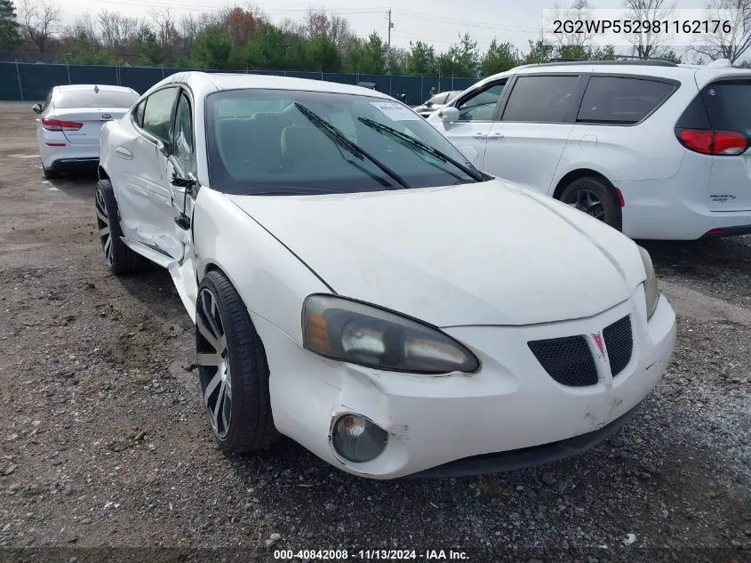 2G2WP552981162176 2008 Pontiac Grand Prix