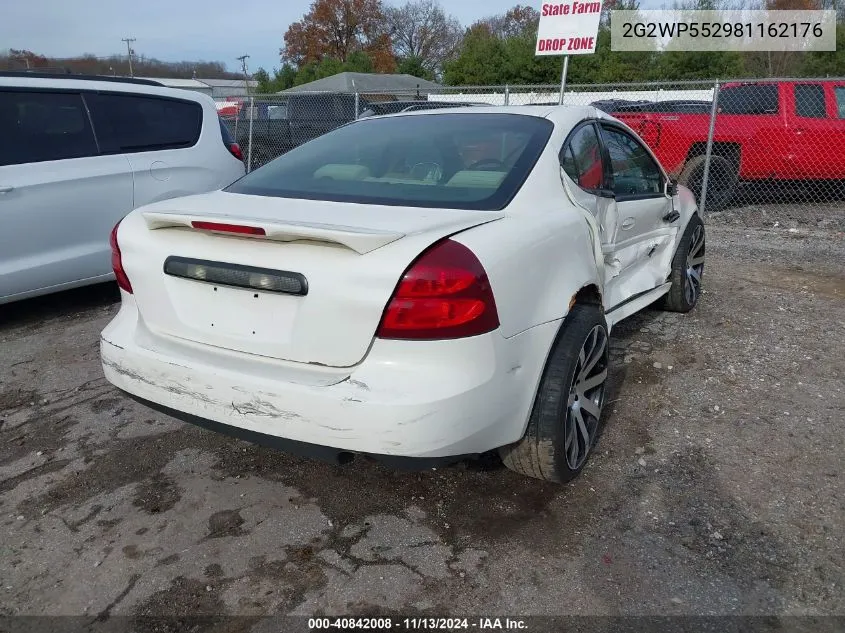 2G2WP552981162176 2008 Pontiac Grand Prix