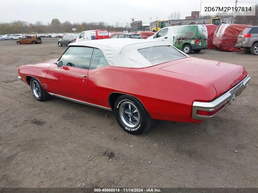 1972 Pontiac Lemans VIN: 2D67M2P197814 Lot: 40868014