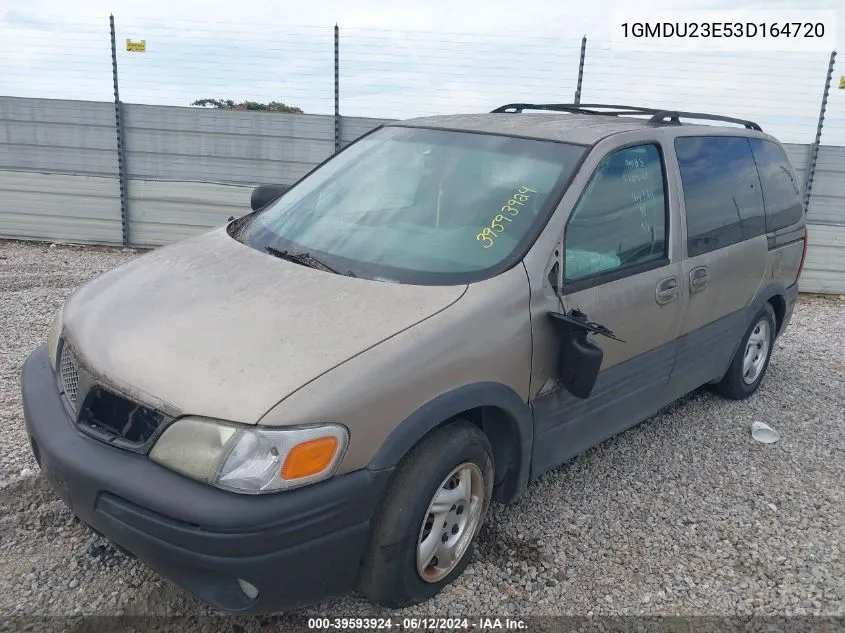 2003 Pontiac Montana V16 VIN: 1GMDU23E53D164720 Lot: 39593924