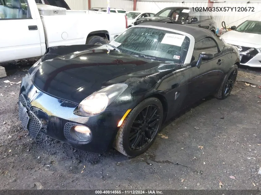 1G2MG35X57Y120672 2007 Pontiac Solstice Gxp