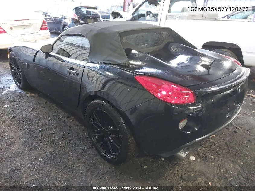 1G2MG35X57Y120672 2007 Pontiac Solstice Gxp