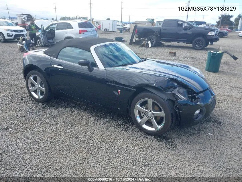 2008 Pontiac Solstice Gxp VIN: 1G2MG35X78Y130329 Lot: 40588216