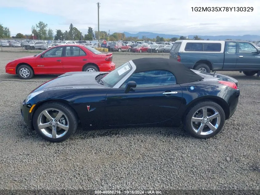 2008 Pontiac Solstice Gxp VIN: 1G2MG35X78Y130329 Lot: 40588216