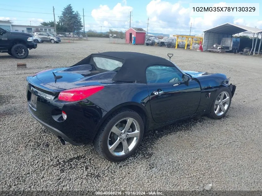 2008 Pontiac Solstice Gxp VIN: 1G2MG35X78Y130329 Lot: 40588216