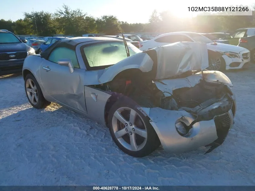 2008 Pontiac Solstice VIN: 1G2MC35B88Y121266 Lot: 40628778