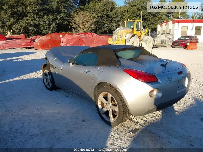 2008 Pontiac Solstice VIN: 1G2MC35B88Y121266 Lot: 40628778