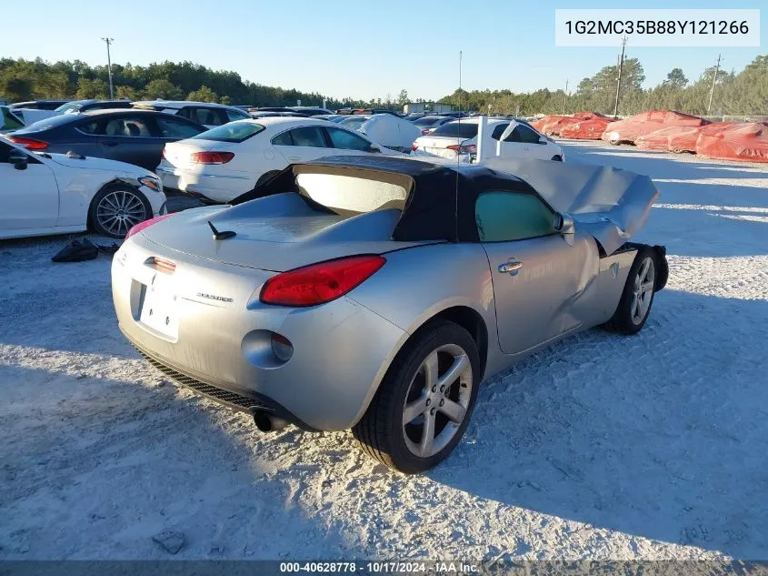 2008 Pontiac Solstice VIN: 1G2MC35B88Y121266 Lot: 40628778