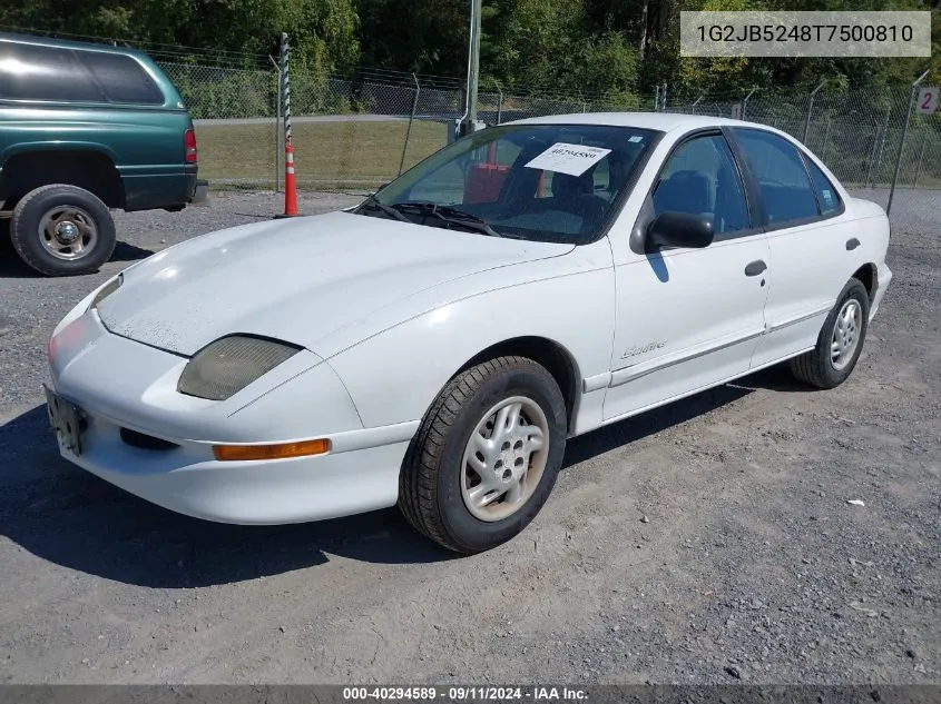 1G2JB5248T7500810 1996 Pontiac Sunfire Se