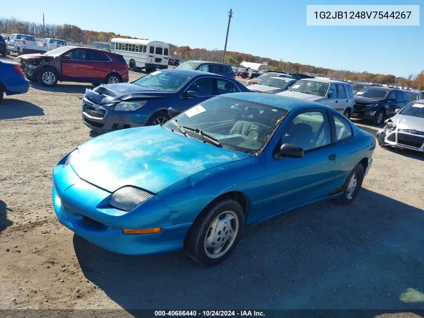 1997 Pontiac Sunfire Se VIN: 1G2JB1248V7544267 Lot: 40686440