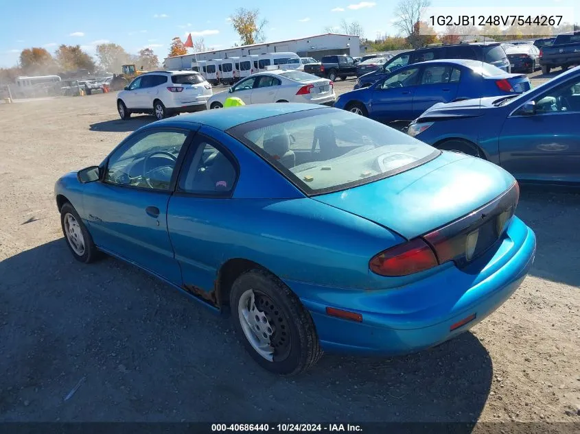 1997 Pontiac Sunfire Se VIN: 1G2JB1248V7544267 Lot: 40686440