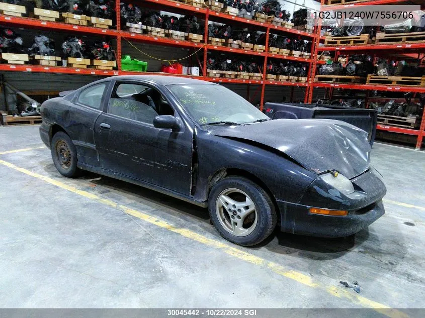 1998 Pontiac Sunfire Se VIN: 1G2JB1240W7556706 Lot: 30045442