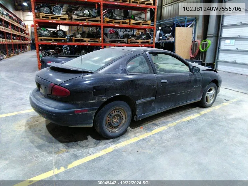 1998 Pontiac Sunfire Se VIN: 1G2JB1240W7556706 Lot: 30045442