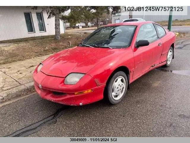 1998 Pontiac Sunfire Se VIN: 1G2JB1245W7572125 Lot: 30049009