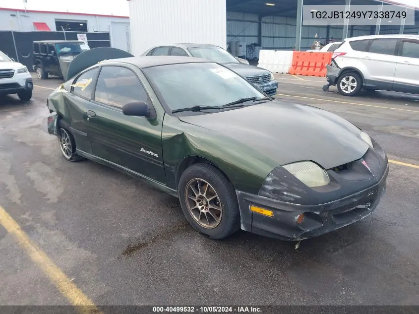 1G2JB1249Y7338749 2000 Pontiac Sunfire Se