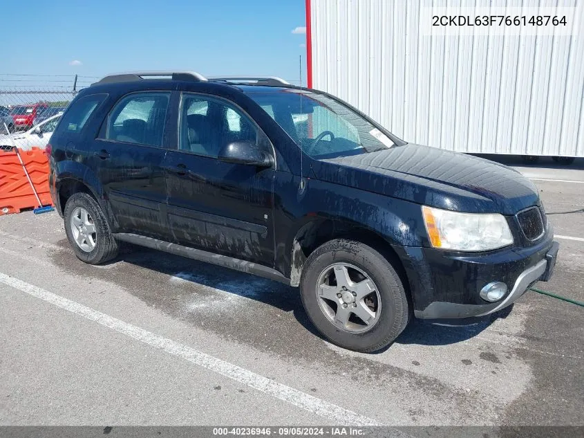 2CKDL63F766148764 2006 Pontiac Torrent