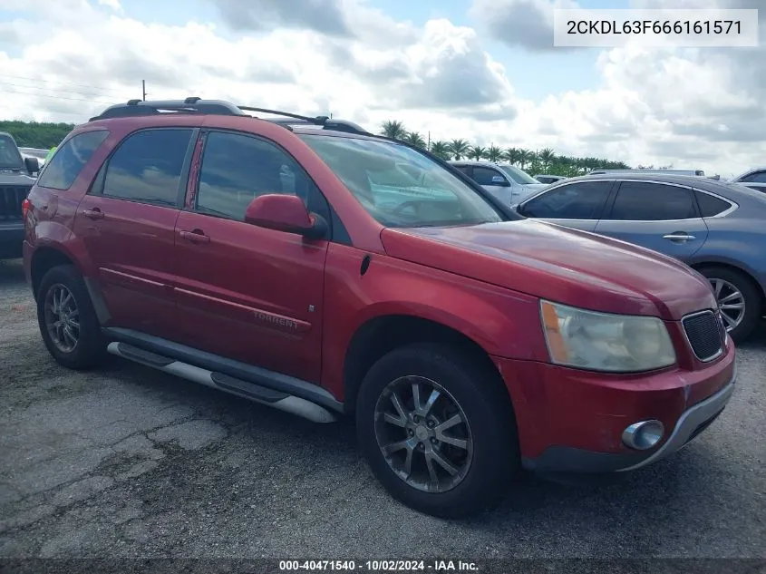 2CKDL63F666161571 2006 Pontiac Torrent