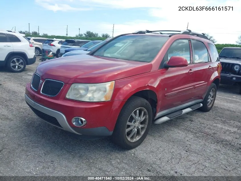 2CKDL63F666161571 2006 Pontiac Torrent