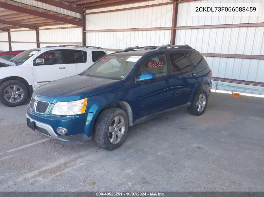 2006 Pontiac Torrent VIN: 2CKDL73F066088459 Lot: 40523251