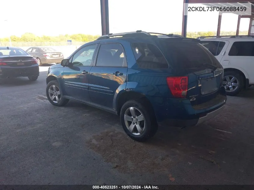 2006 Pontiac Torrent VIN: 2CKDL73F066088459 Lot: 40523251