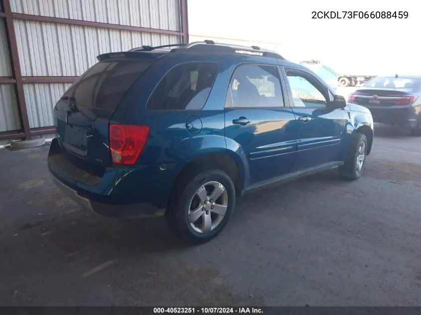 2006 Pontiac Torrent VIN: 2CKDL73F066088459 Lot: 40523251