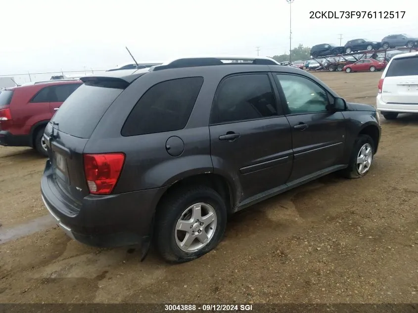 2CKDL73F976112517 2007 Pontiac Torrent