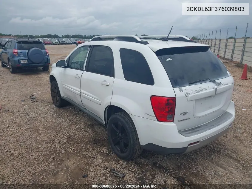 2CKDL63F376039803 2007 Pontiac Torrent