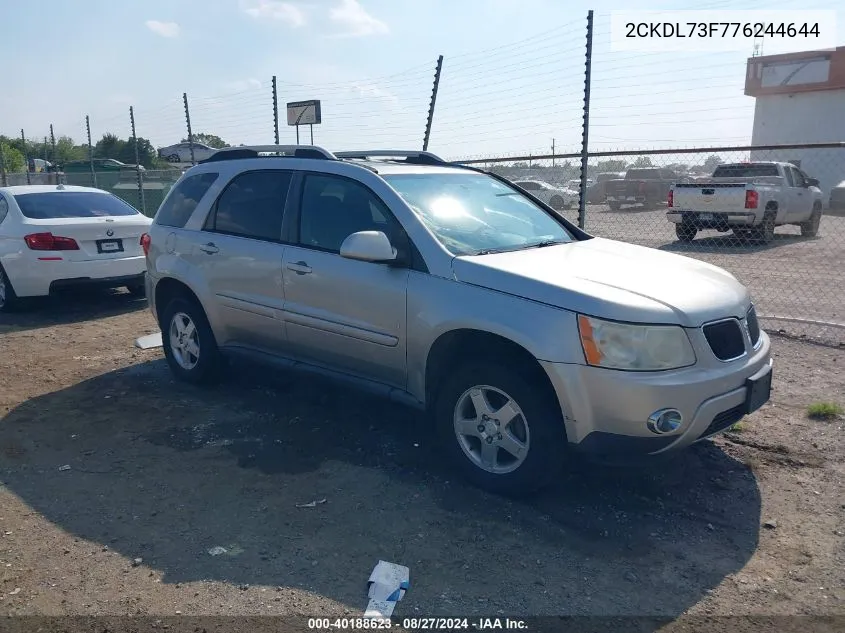 2CKDL73F776244644 2007 Pontiac Torrent