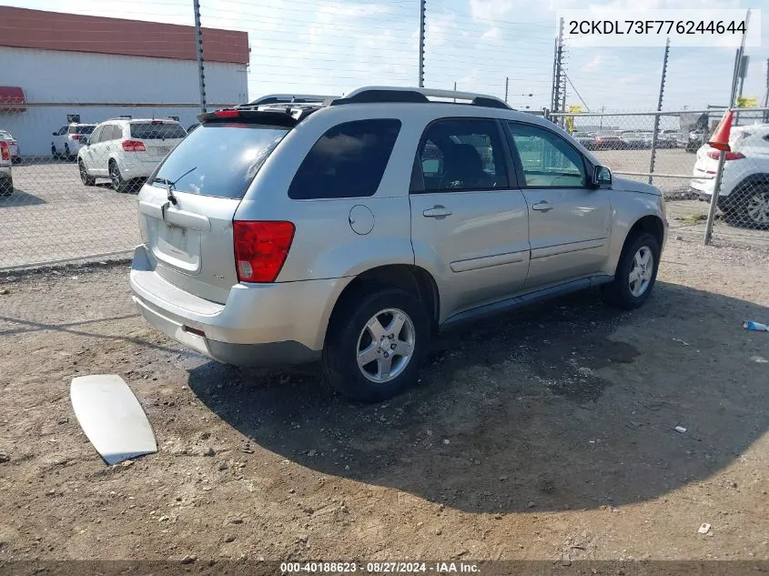 2CKDL73F776244644 2007 Pontiac Torrent