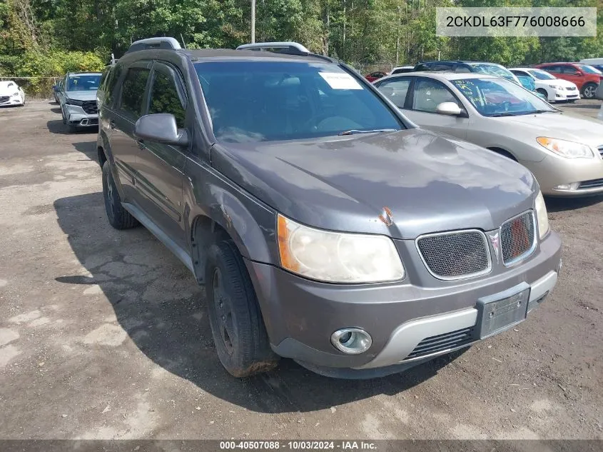 2CKDL63F776008666 2007 Pontiac Torrent