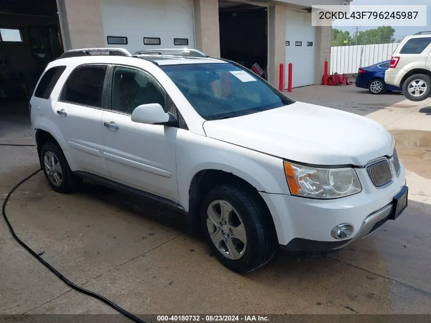 2CKDL43F796245987 2009 Pontiac Torrent