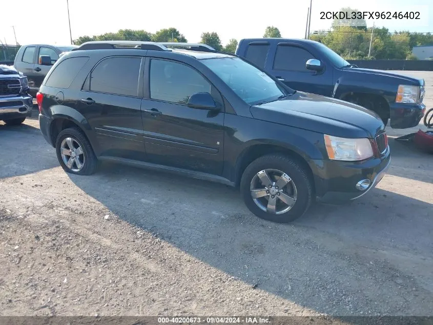 2CKDL33FX96246402 2009 Pontiac Torrent