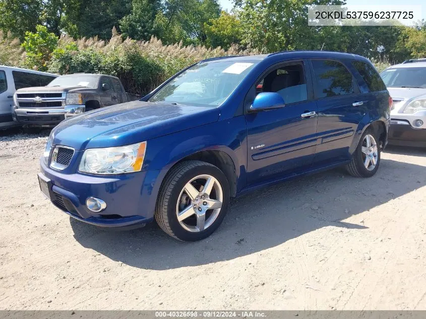 2CKDL537596237725 2009 Pontiac Torrent Gxp