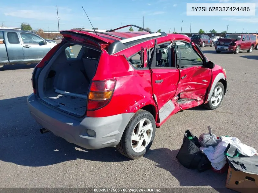 5Y2SL62833Z424486 2003 Pontiac Vibe