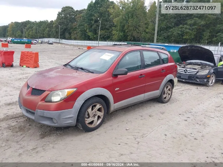 5Y2SL62873Z471097 2003 Pontiac Vibe