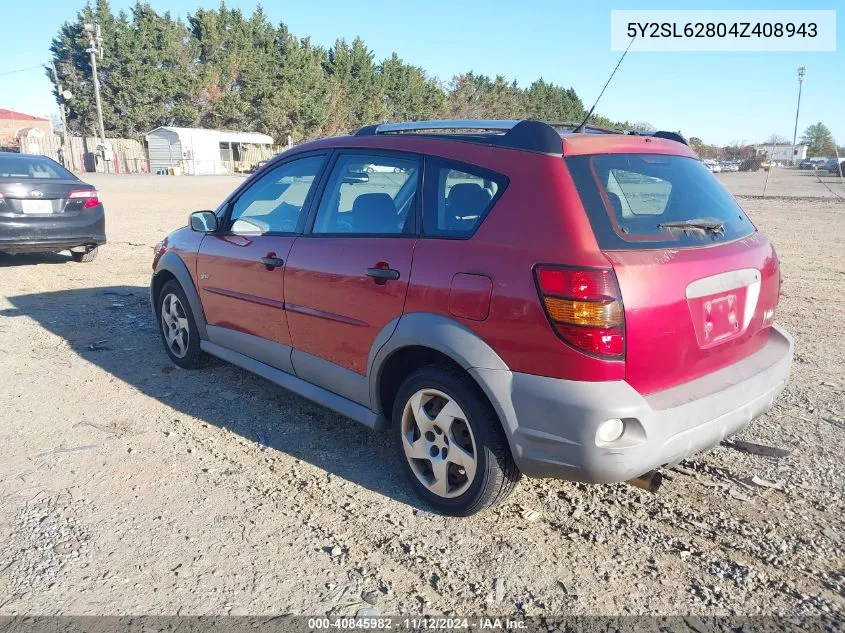 5Y2SL62804Z408943 2004 Pontiac Vibe